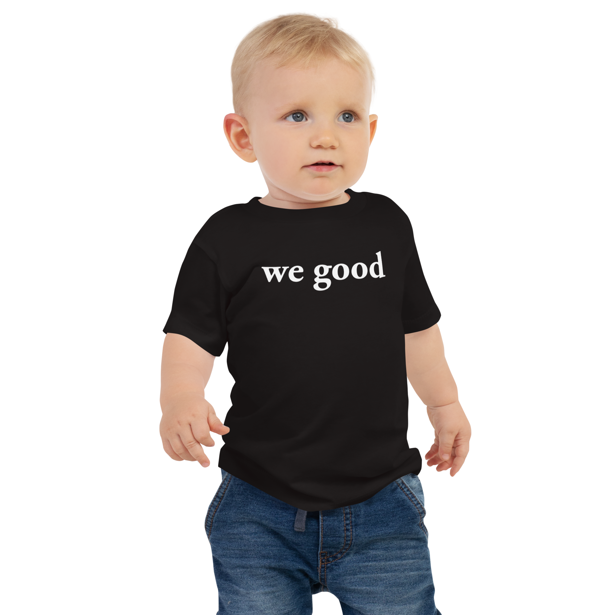 we good short sleeve tee (black)