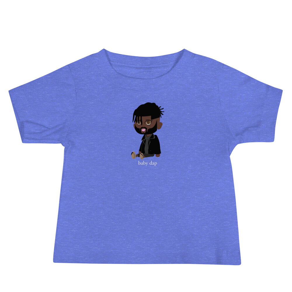 baby dap short sleeve tee (heather blue)