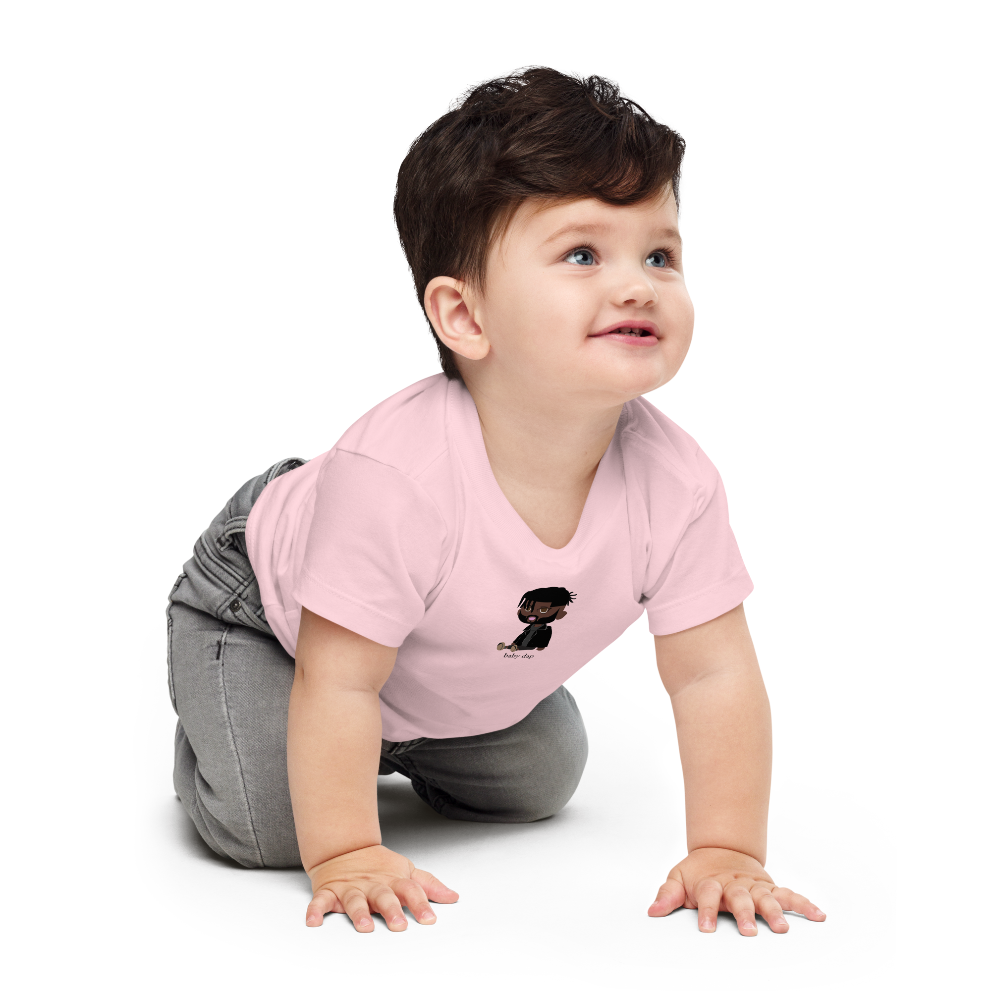 baby dap short sleeve tee (pink)