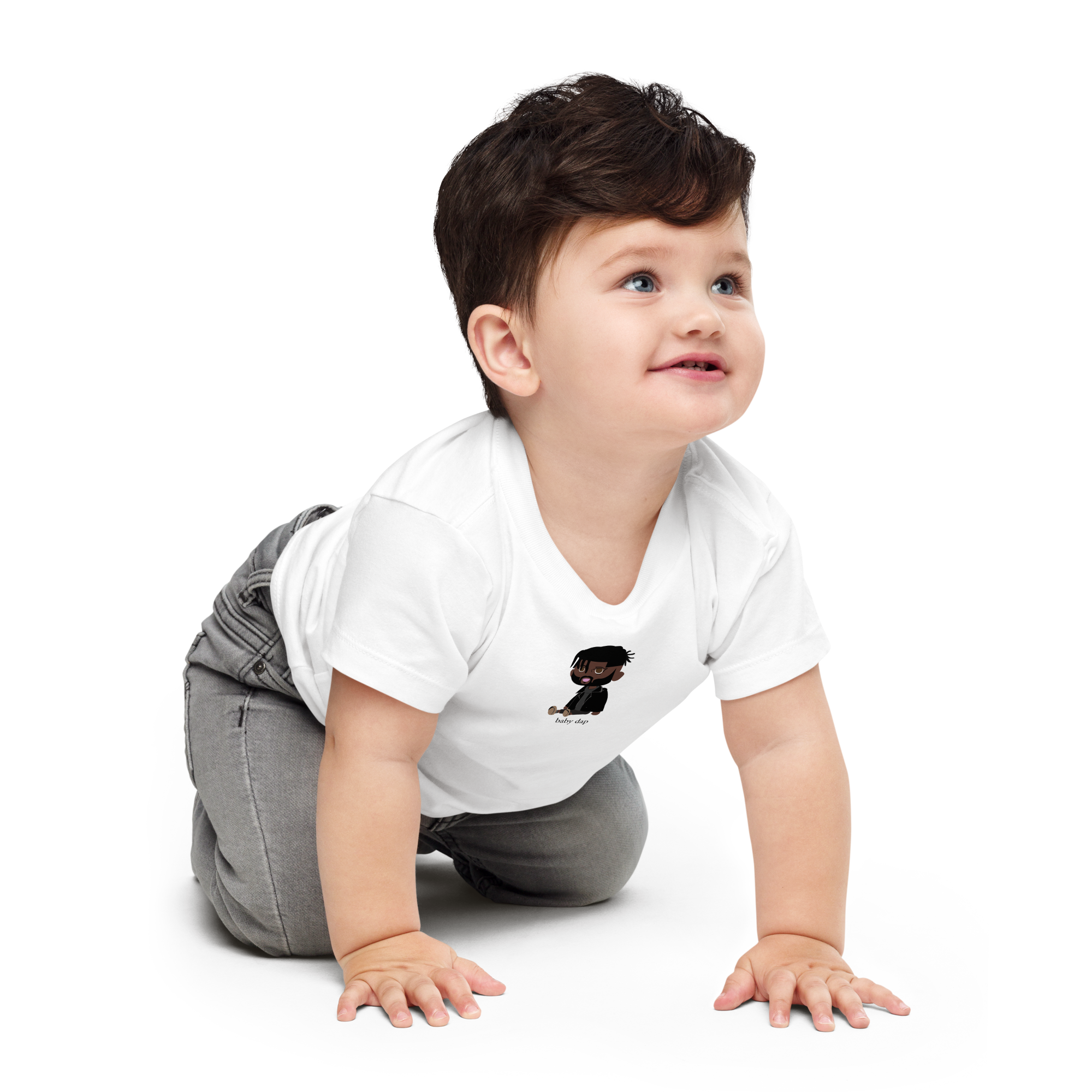 baby dap short sleeve tee (white)