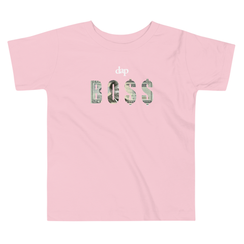 BO$$ Toddler Tee (pink)