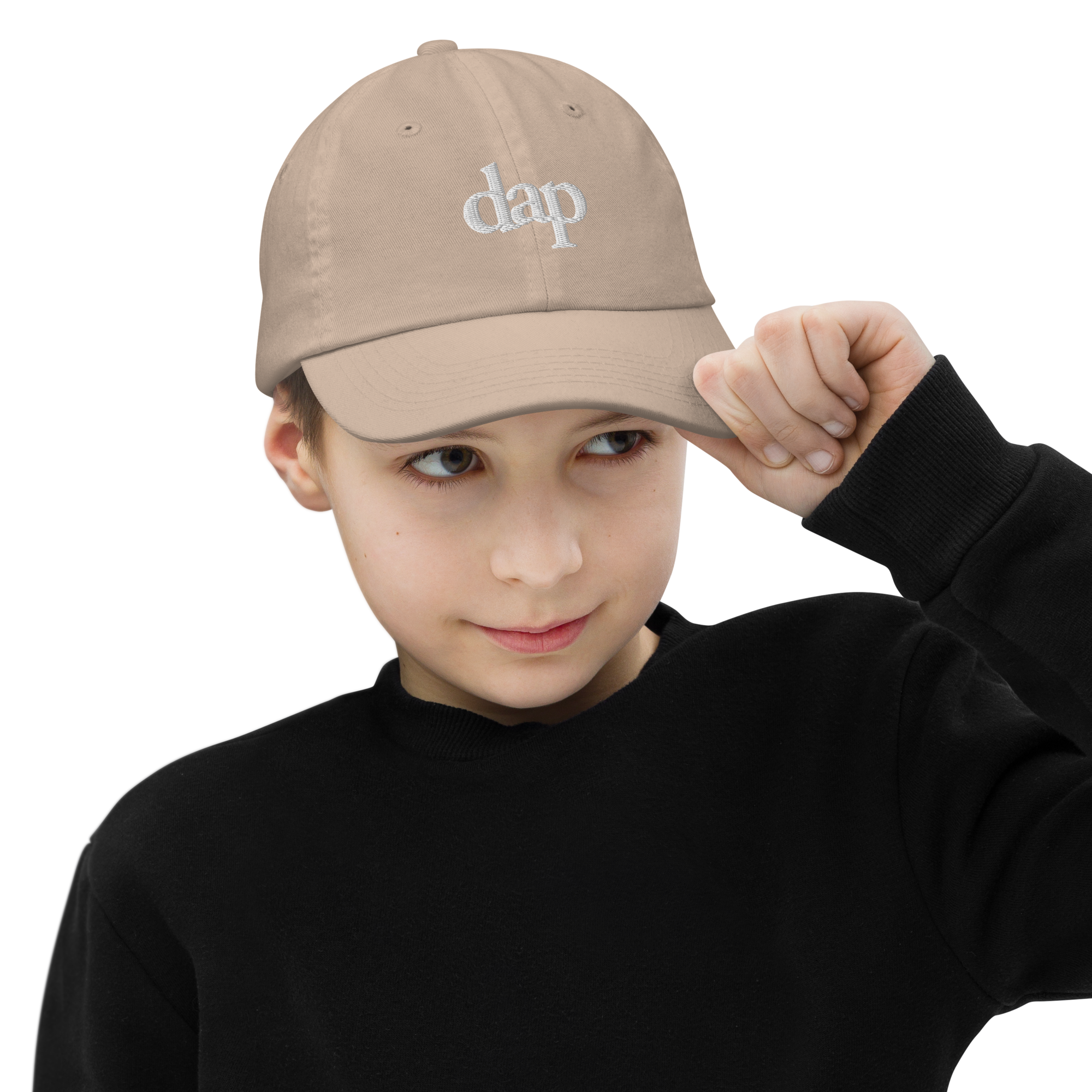 kids dap cap (khaki)