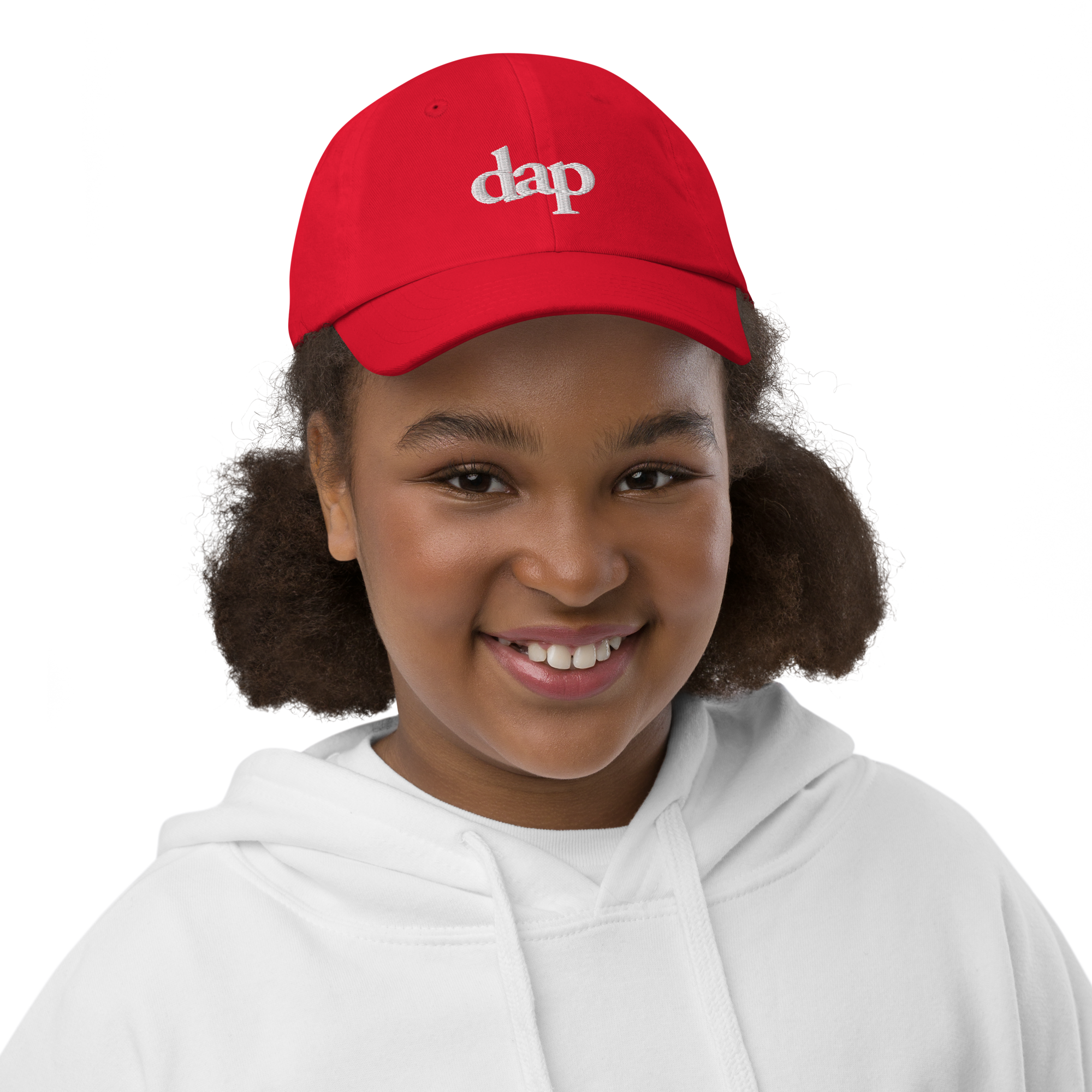 kids dap cap (red)