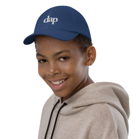 kids dap cap (blue)