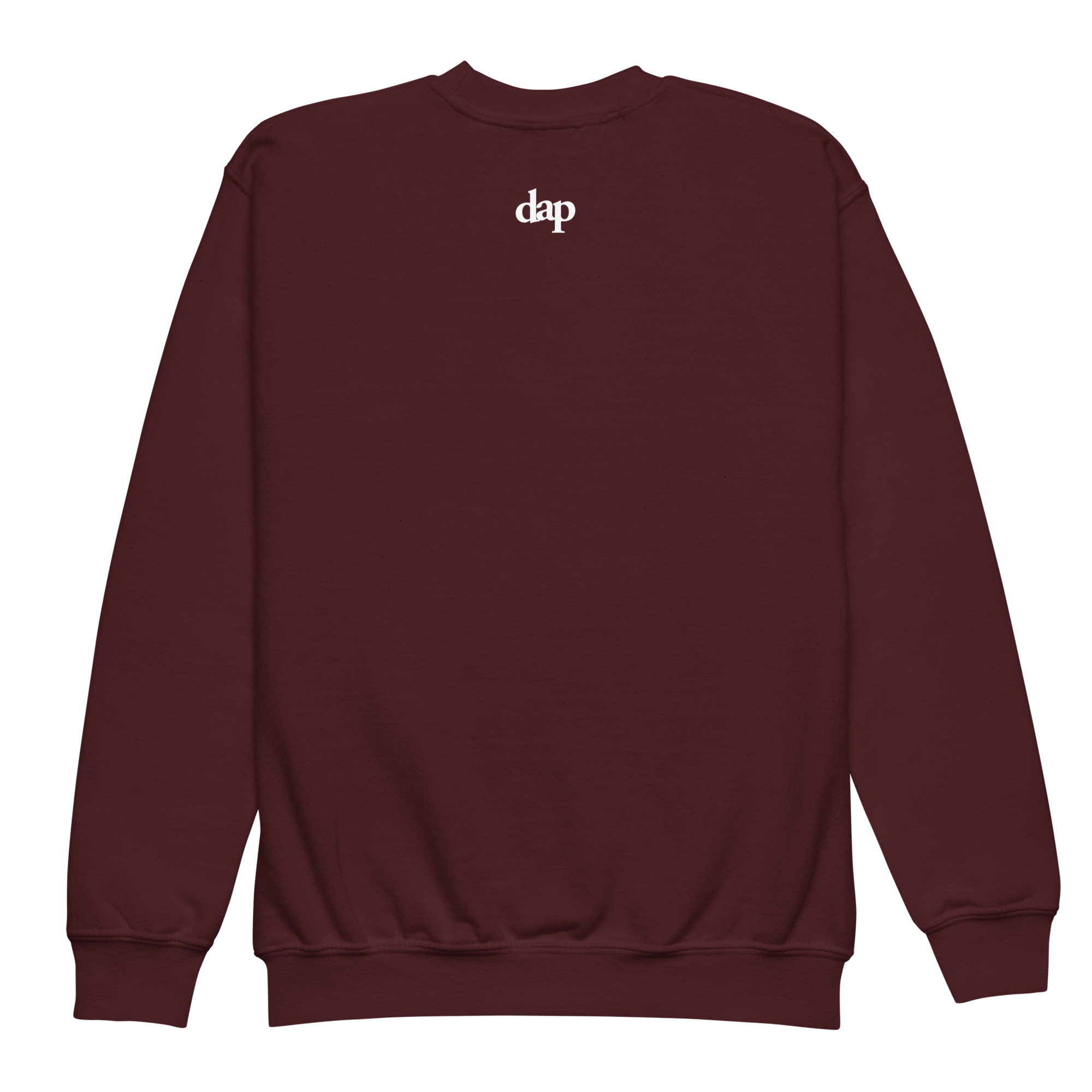 kids we good sweatshirt (maroon)