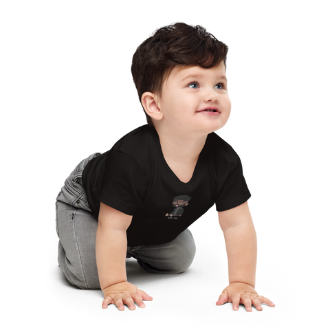 baby dap short sleeve tee (black)