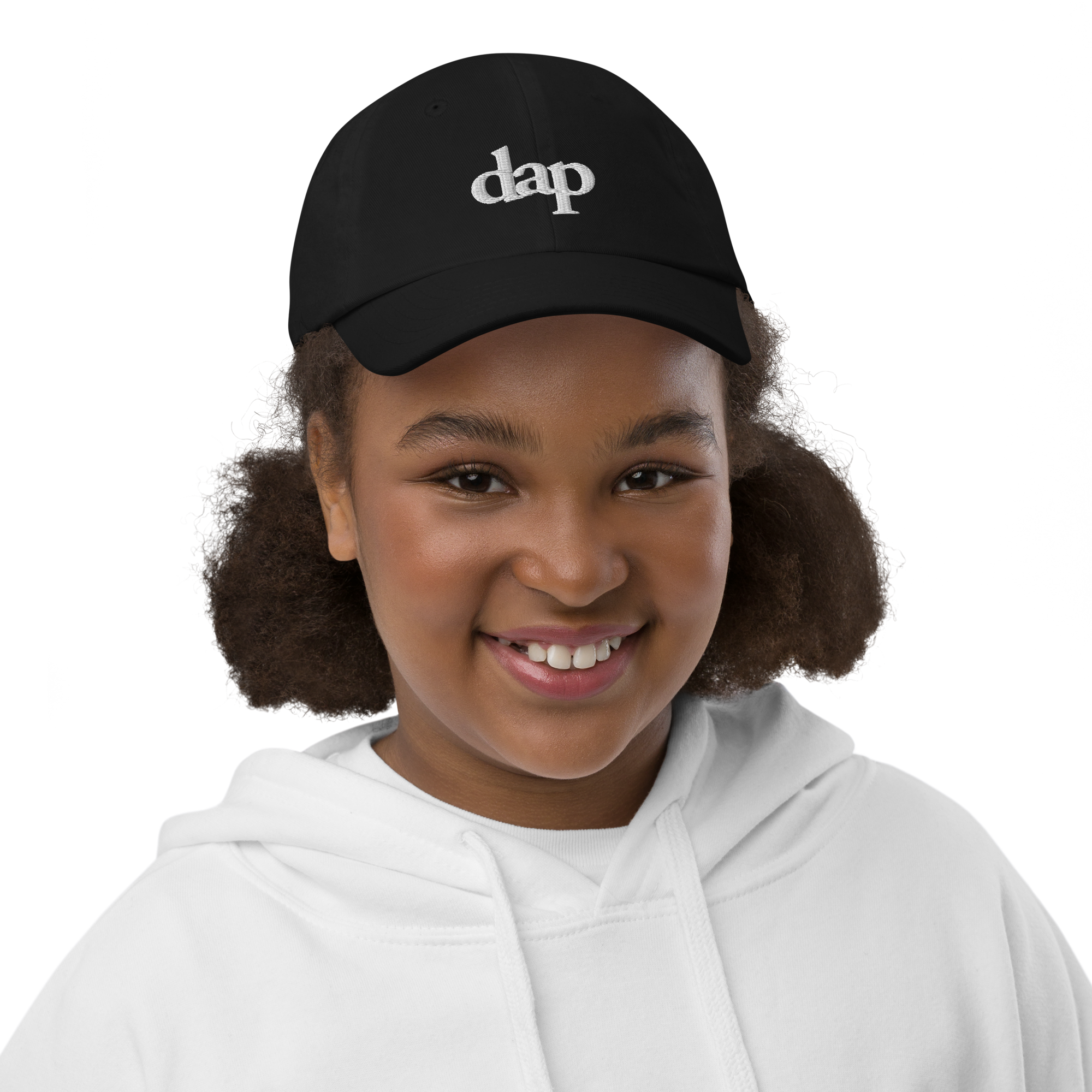 kids dap cap (black)