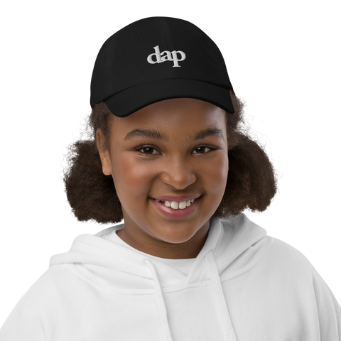 kids dap cap (black)