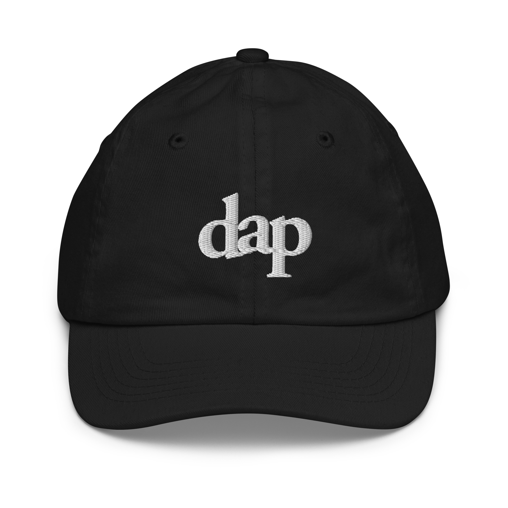 kids dap cap (black)