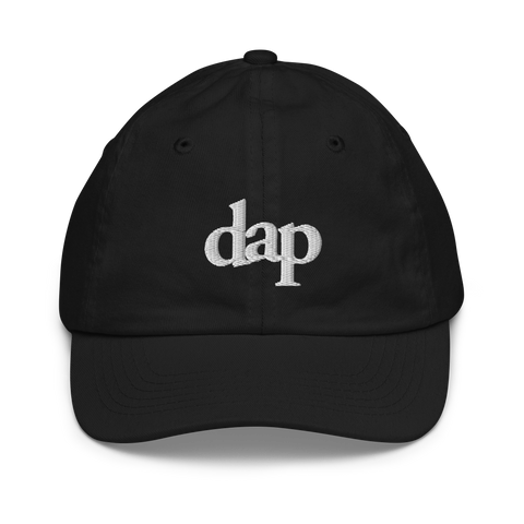 kids dap cap (black)