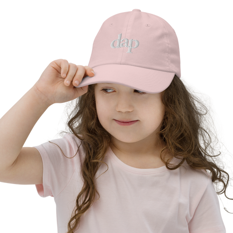 kids dap cap (pink)