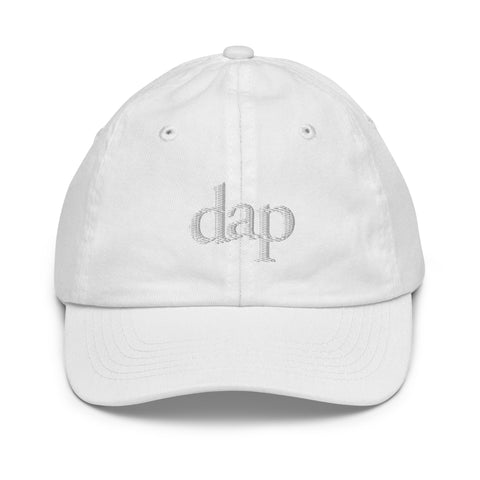 kids dap cap (white)