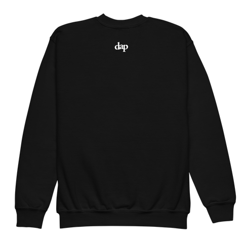 kids we good crewneck (black)